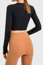 Long Sleeve Crop T-shirt