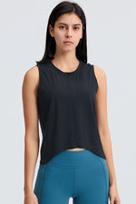 Curved Hem Active Tank