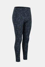 Camouflage Print Elastic Waistband Yoga Leggings