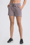 Waist Tie Active Shorts