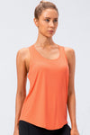 Curved Hem Athletic Tank