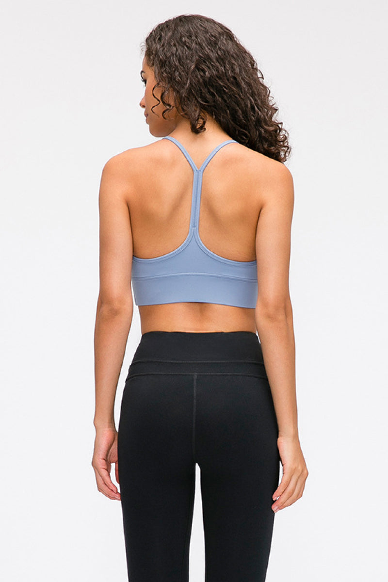 Y Strap Sports Bra