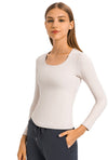 Seamless Round Neck Fitness Tee