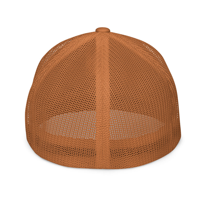 Closed-back trucker cap