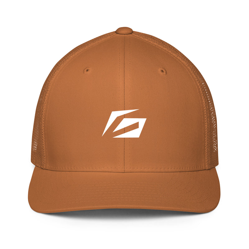 Closed-back trucker cap