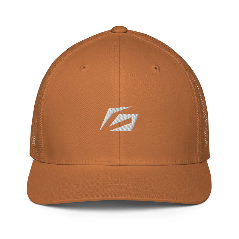 Closed-back trucker cap